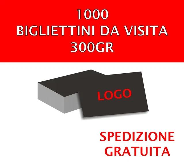 Mr Pubblicita - 200 Biglietti Da Visita Personalizzati 8,5x5,5 Cm - Stampa Su Ca - Foto 7