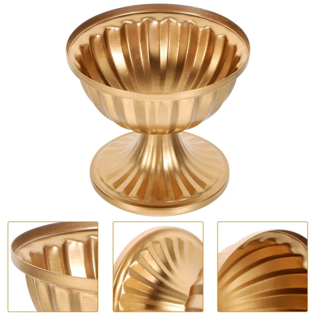 10 Pezzi - Vaso Tondo 24 X 24  9,5 Litri  | Vasi Per Piante Da Orto E Giardino Vasi Tondi Con Fori 88611001