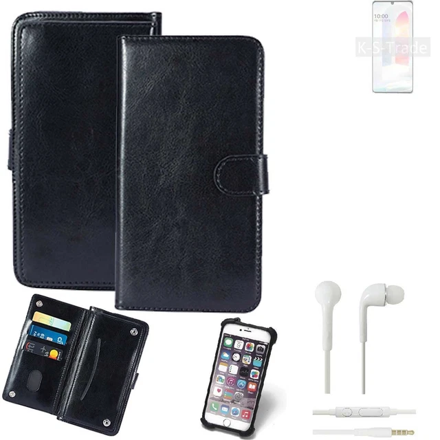 Étui pour LG Electronics Velvet + Écouteurs housse à rabat de protection sac