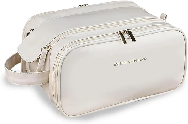 Borsa Trucco Donna Da Viaggio - Organizer Cosmetici, Beauty Case, Pochette, 25x15x9 Cm - Foto 2