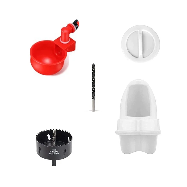 Alimentador de pollos 3/8 pulgadas hilo relleno automático para pato pollo pavo Ra B7A7