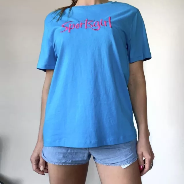 SPORTSGIRL Womens T-shirt Size S Classic Iconic Logo New Condition