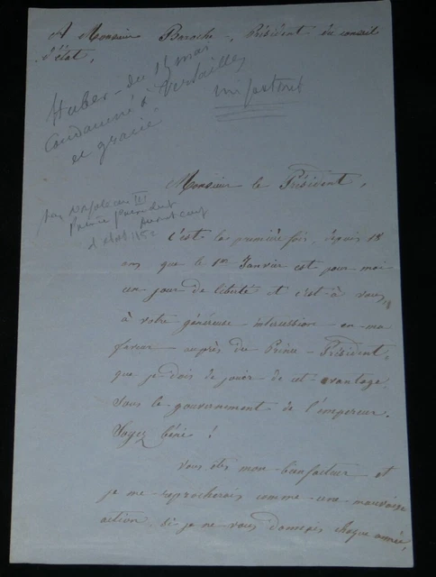 1928 Lettre Autographe Signée Épouse Du Maréchal Lyautey - Document Historique Manuscrit