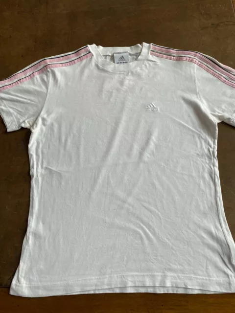 Adidas+++T Shirt++Bianco++Tg L+++Perfetta+++Originale100%++Reuse++