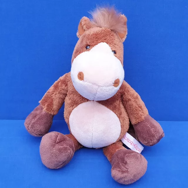 Sweety-Toys Pferd Esel Stofftier Kuscheltier 28 Cm Pony Horse Braun