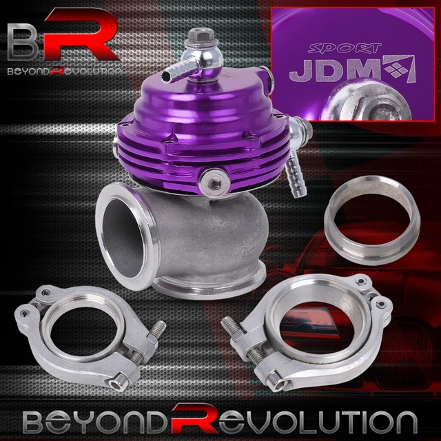 35mm 38mm Purple Top Aluminum V-Band Jdm Mini Wastegate Manifold Turbocharger