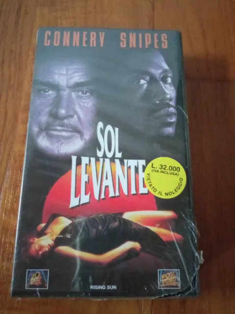 SOL LEVANTE - VHS (NUOVA SIGILLATA) perfetta Fox video Connery Snipes