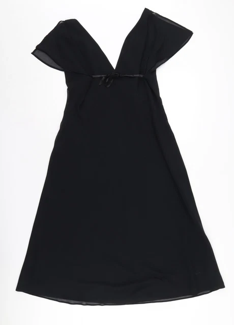 2 piece black short dress Amanda Wakeley Little Black Dress - UK 16 / EUR 42 - Unworn main image 0