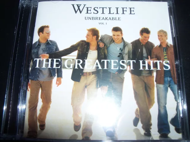 Westlife Unbreakable The Greatest Hits Vol. 1 The Greatest Hits (Australia) CD