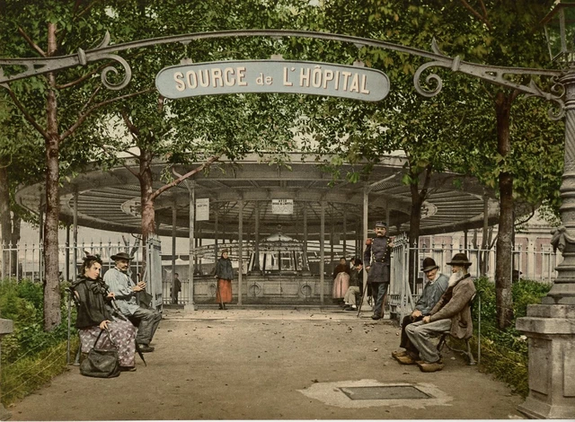 Photochromie Vintage St. Moritz PZ - Environ 1891, Format 23x28 Cm, Collection