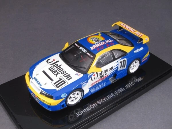 NISSAN CALSONIC SKYLINE N.1 JGTC 1996 HOSHINO-KAGEYAMA EBBRO x HPI 1:43
