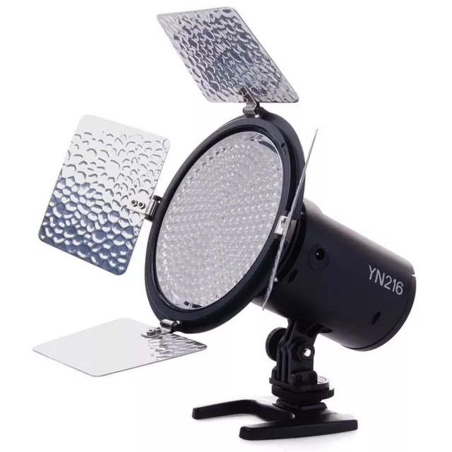 YONGNUO YN216 YN-216 LED Video Light with 5600K Color Temperature and 4 Color...