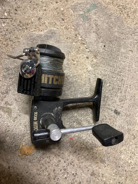 Moulinet De Pêche Vintage Mitchell 3330 - Fabriqué En France - Pour Pièces