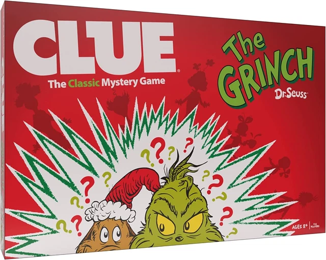 CLUE DR. SEUSS How The Grinch Stole Christmas Edition Board Game 40.49