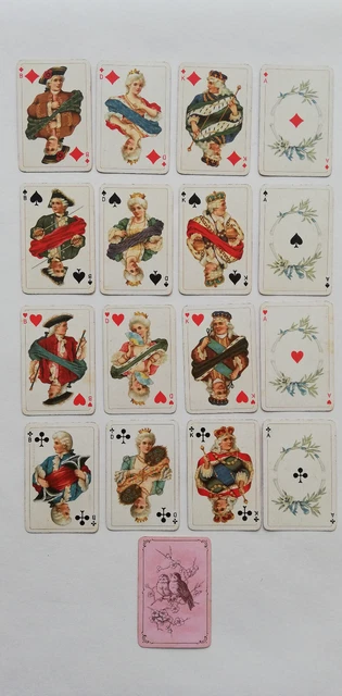 ROCOCO PIATNIK VIENNE Autriche Règles No. 2130 cartes à jouer double jeu scellées EUR 12,42