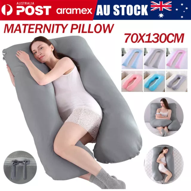 AU Pregnancy Maternity Pillow Nursing Sleeping Body Support Feeding Boyfriend