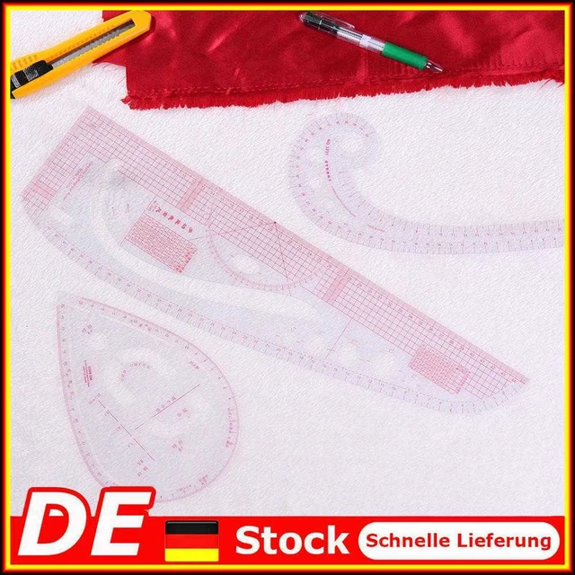 6pcs/Set DIY Multifunktions Quilting Naht nähen Patchwork Zeichnung Herrscher