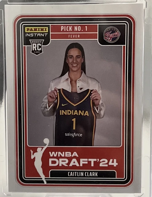 Caitlin Clak 2024 Panini Instant WNBA Daft Night #DN-1