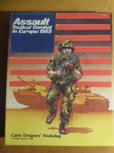 Assault by GDW COMPLETE &  UNPUNCHED