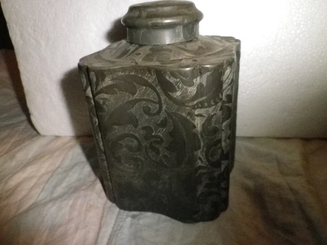 Ancienne Boîte En étain Calcium Sandoz - Publicité Vintage France - Bleu Vert