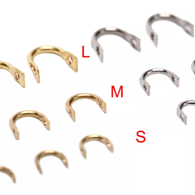 Spinner Clevises Easy Spin Size #3 50pcs/Pack Nickel USA MADE Clevis BF SN❤