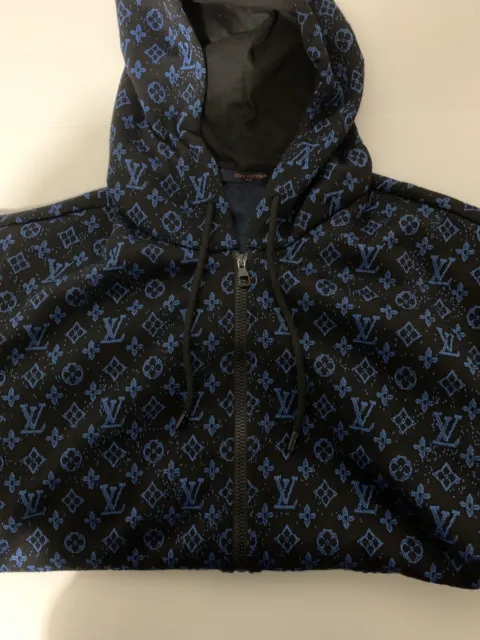 Louis Vuitton Black Reflective Sleeves Gravity Hoodie – Savonches