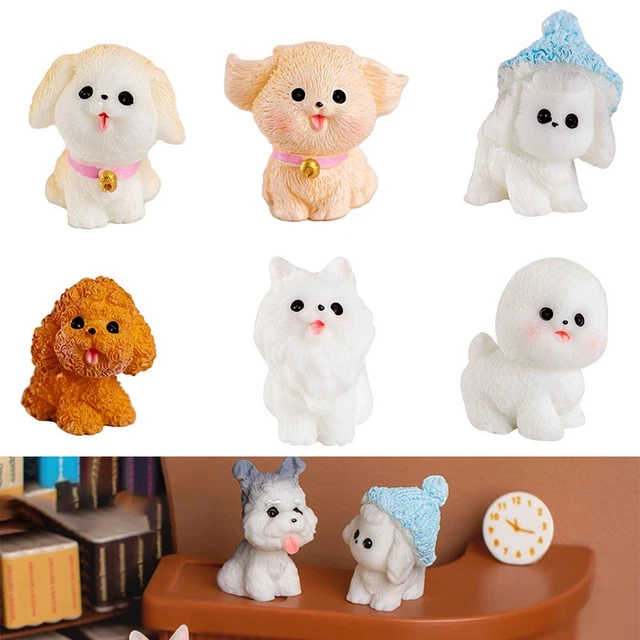 12 Mini Ornements Animaux Lumineux En Résine - Décoration Maison Mignonne - Cadeaux Déco - 5