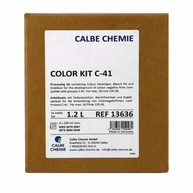 Entwickler Kit C41 Calbe Chemie 2,5l