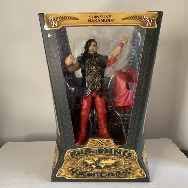 WWE Wrestling Defining Moments Shinsuke Nakamura 6 Inch Action