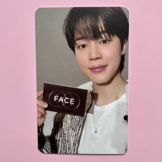 UNOFFICIAL BTS JIMIN FACE album M2U Lucky Draw photocard. Chim Bangtan