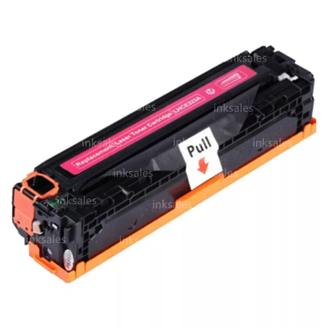 4x CE323A 128A MAGENTA ONLY Toner for HP Laserjet CM1415fn CP1525nw CM1415fnw