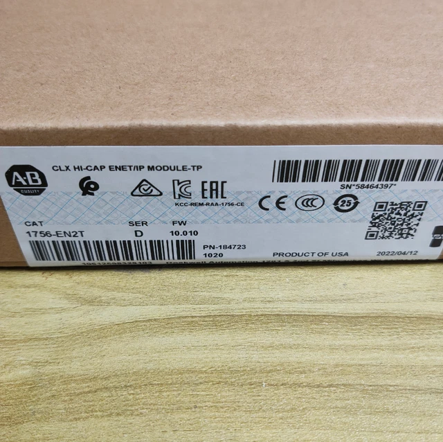 MÓDULO ETHERNET/IP ALLEN Bradley 1756-EN2T 2022 EN2T AB 1756 EN2T EUR 1 ...