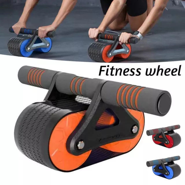 Abdominal Wheel Roller Automatic Rebound Roller Exercise Training Equipment New