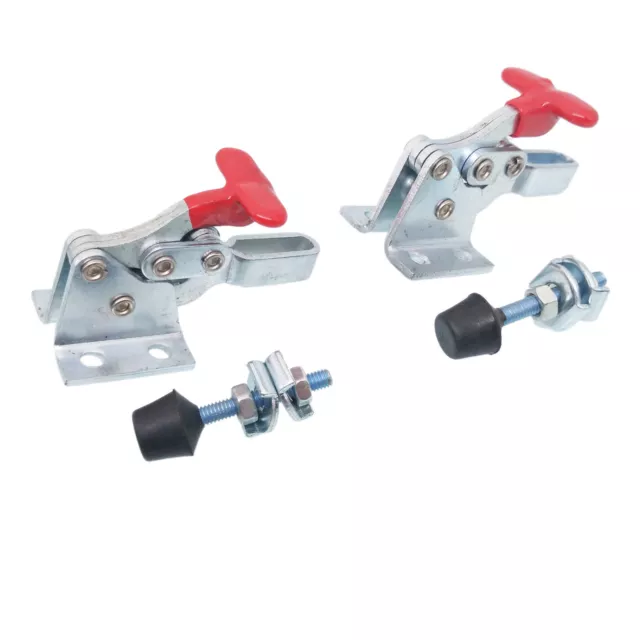 4pcs Quickly Holding 68Kg Capacity Vertical Type Toggle Clamp 13005