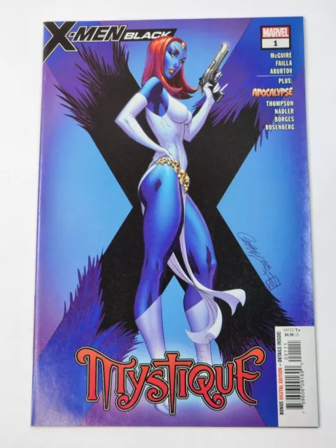 X-Men Black Mystique 1 One-Shot J. Scott Campbell Cover Marvel Comics 2018 VF/NM