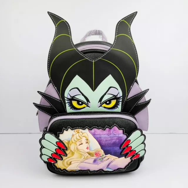 Loungefly Disney Sleeping Beauty Maleficent Transformation Mini Backpack