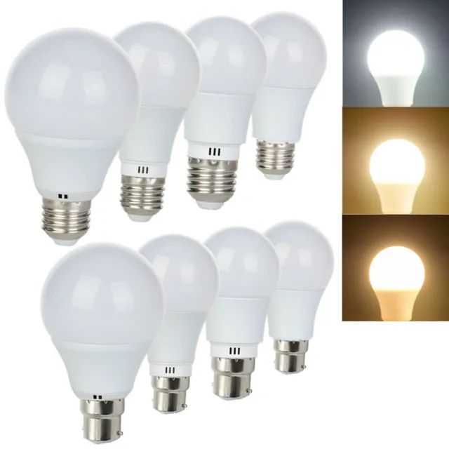 Dimmable LED Globe Light Bulbs E27 B22 ES BC 3W 5W 7W 9W Energy Saving Lamps