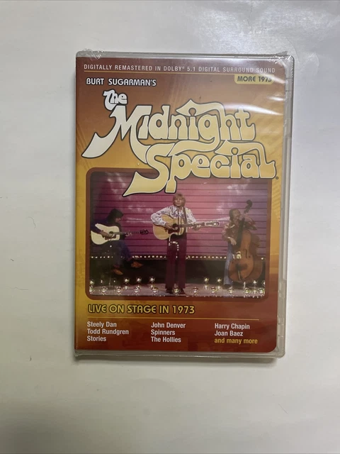 SEALED Burt Sugarman's The Midnight Special More 1973 (DVD 2006) Steely Dan