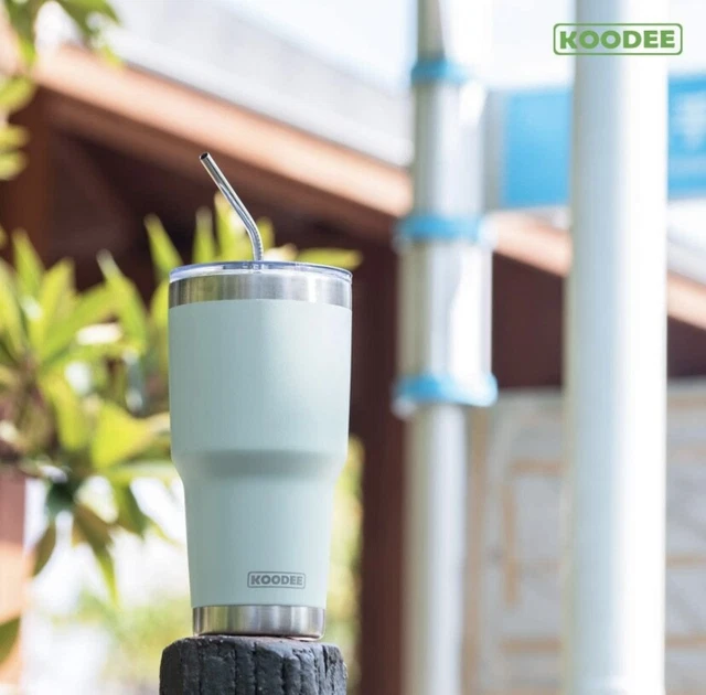 Koodee 30 oz Stainless Steel Tumbler Baby Blue