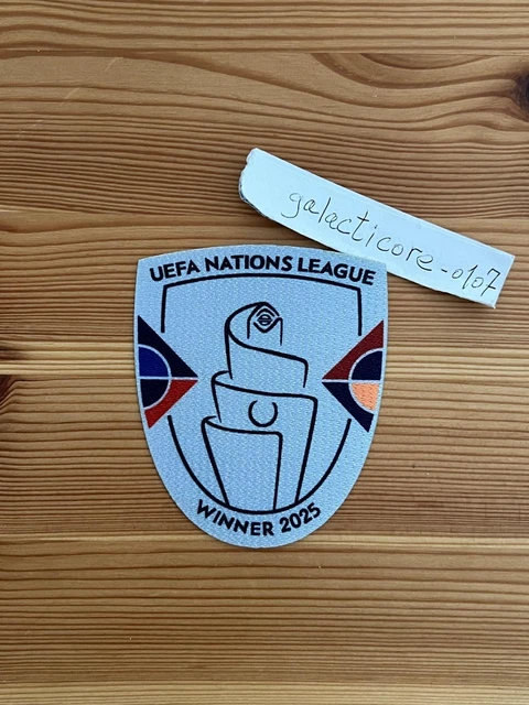 Patch équipe De France Vainqueur Ligue Des Nations 2021 – Écusson Thermocollant EURO 2024