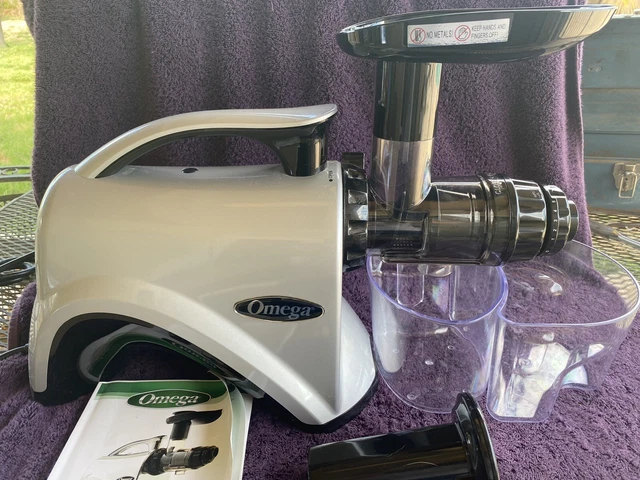 OMEGA NC800 SILVER Juicer Slow Masticating Extractor Juicer Tested
