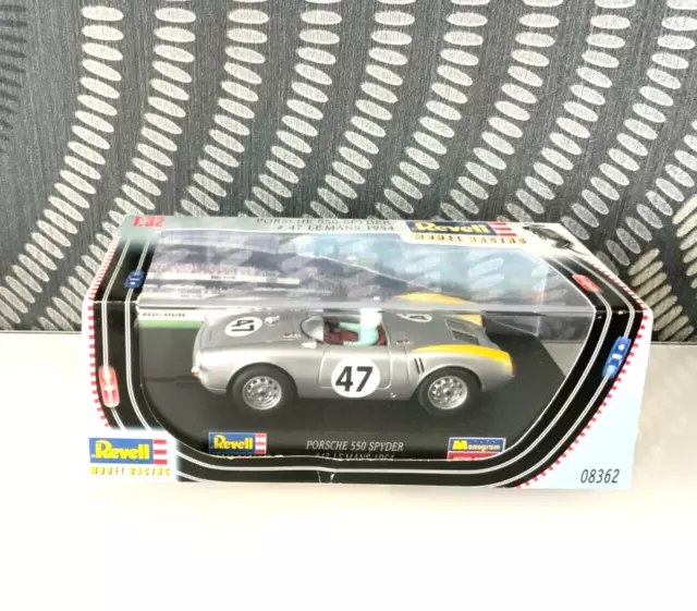 🟢 NEU Revell 08362 Porsche 550 Spyder #47 Le Mans ˋ54 Slotcar 1:32