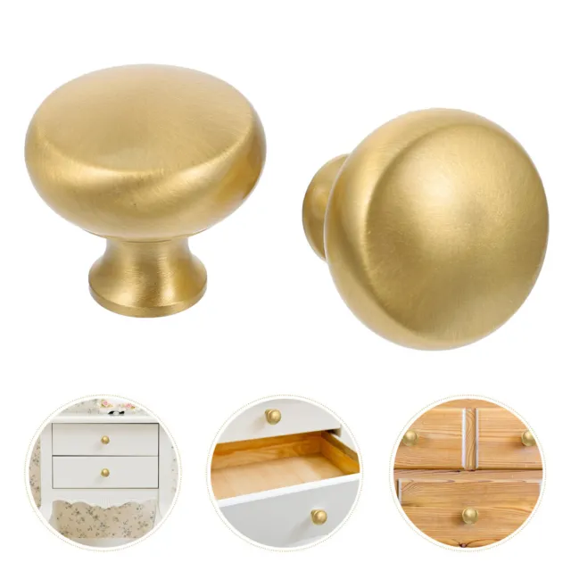 2 Pcs Drawer Pull Handle Door Knob Cupboard Gold Handles New Chinese Style