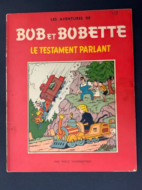 EO - Bob et bobette - Le Testament Parlant  - TBE