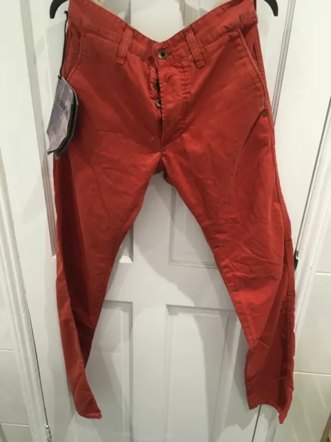 Edwin 55 Chino Cadet Cotton Twill Brick size W30 L32