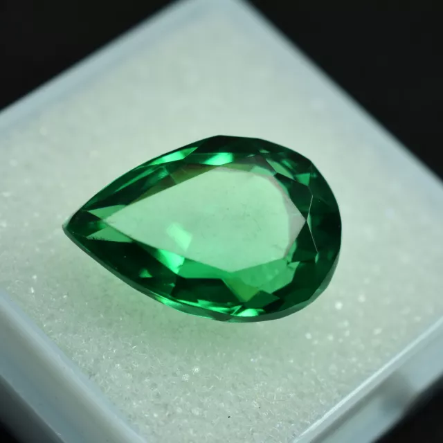 NATURAL Tsavorite Garnet PEAR Shape Green 10.42 Ct CERTIFIED Loose Gemstones