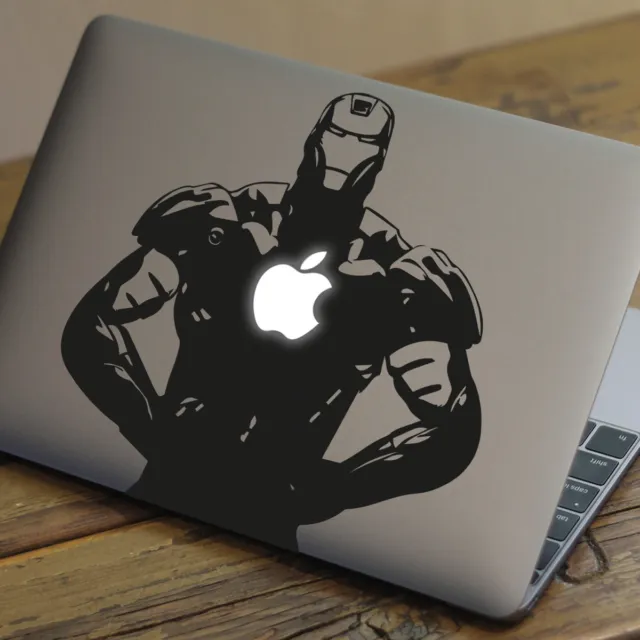 IRON MAN Apple MacBook Decal Sticker fits all MacBook models
