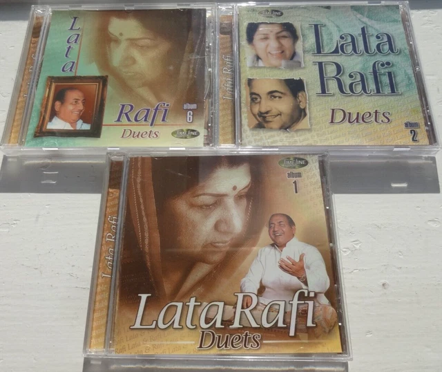 Lata Ravi LATA & RAFI DUETS Vol 1 & 2 & 6 ~ Bollywood soundtrack compilation ...