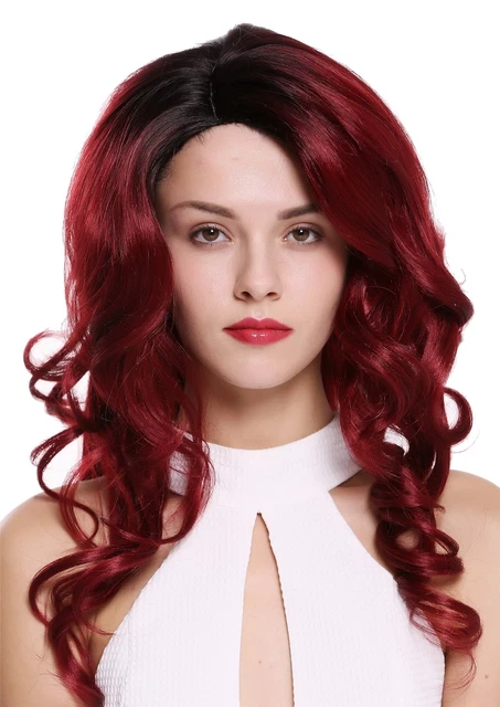 WIG ME UP Damenperücke – Braun, Lang, Gewellt, Mit Mega-Volumen, 50 Cm, Ideal Für Karneval Oder Party