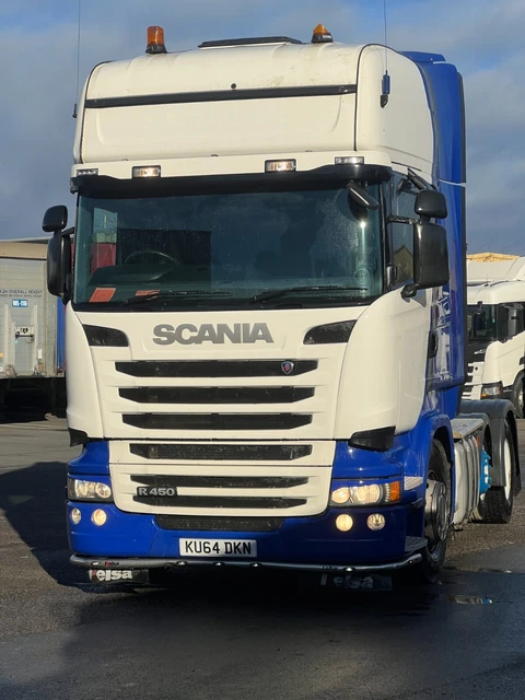 SCANIA R450 TOPLINE 6X2 TRACTOR UNIT Euro 6 Arctic Price plus VAT MOT ...